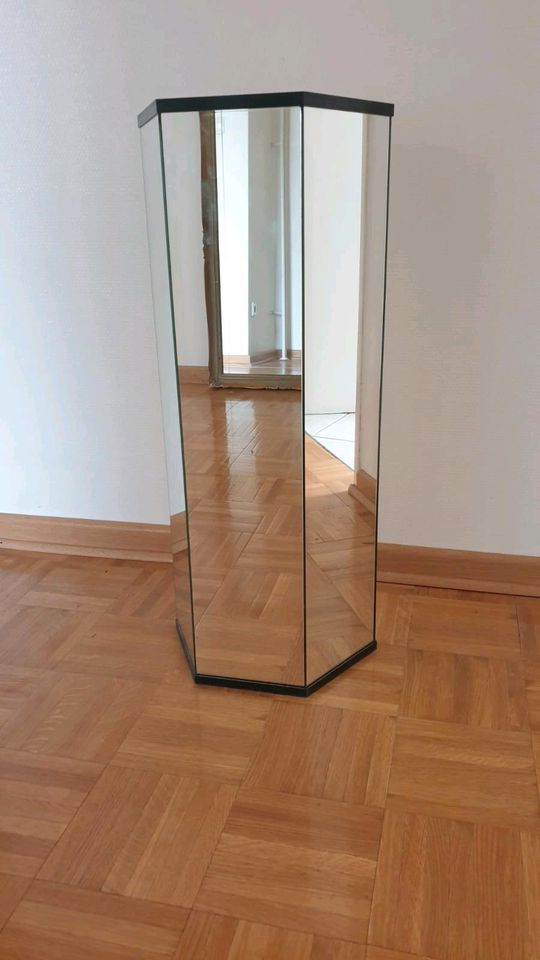 2x Spiegelsäule Spiegel Blumenturm Säule sechseckig 71cm hoch in Berlin