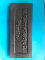 W.Reimsfeld & Co. BERLIN GUSS SCHILD Brandenburg - Potsdam Vorschau