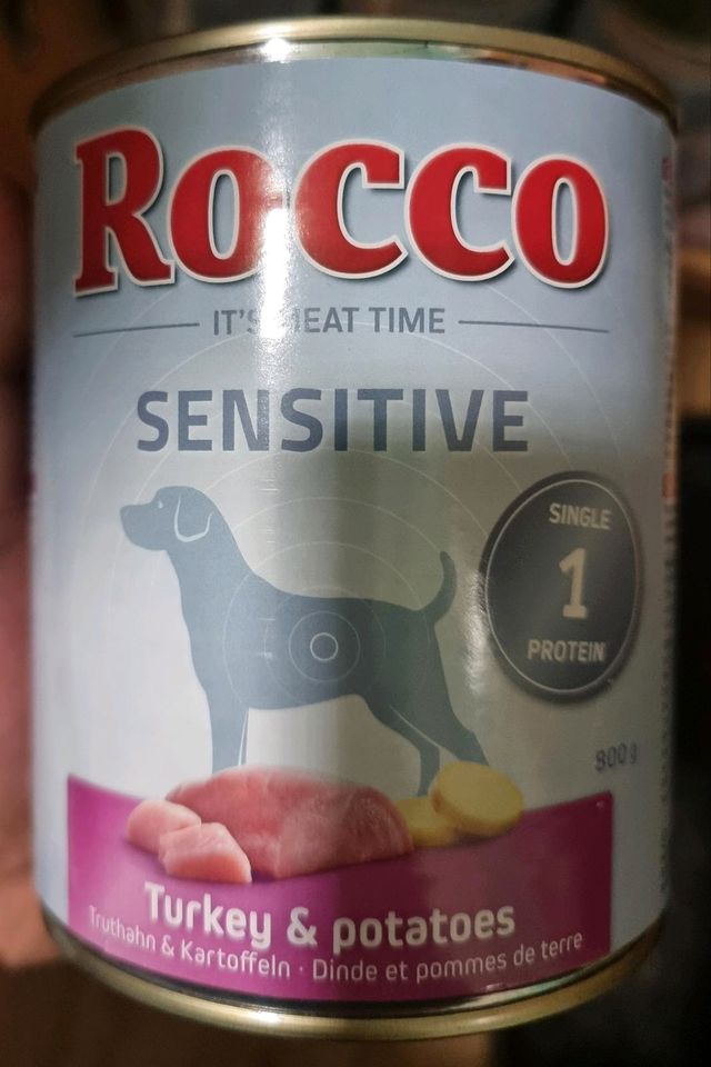 Hunde essen, Rocco Sensitive 0.8Kg/Dose. 22Stk. in Berlin