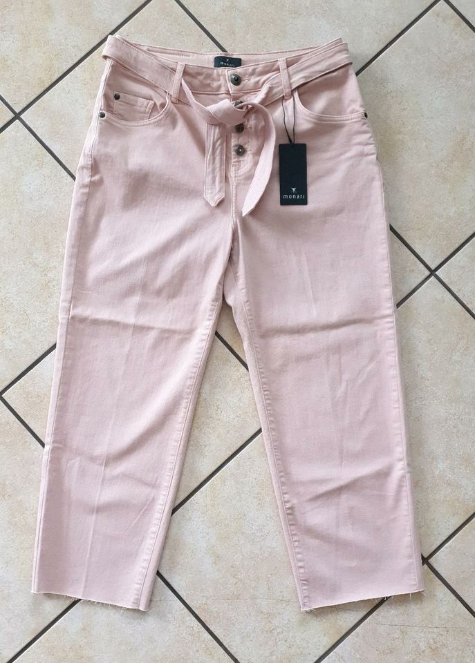 Monari Jeans Hose Gr.40 rosa Neu mit Etikett in Pinneberg