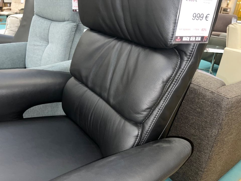 Relaxsessel Himolla schwarz / Sessel statt 2.699€ in Zeitz