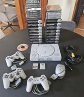 Playstation 1 Paket, PS1, 3 Controller, Maus, 28 Spiele - TOP!! Niedersachsen - Bad Rothenfelde Vorschau