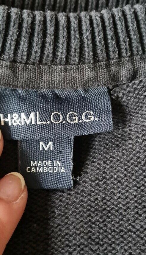 H&M Strickpullover ♡ braun&lila&schwarz ♡ Größe M ♡ in Sinntal