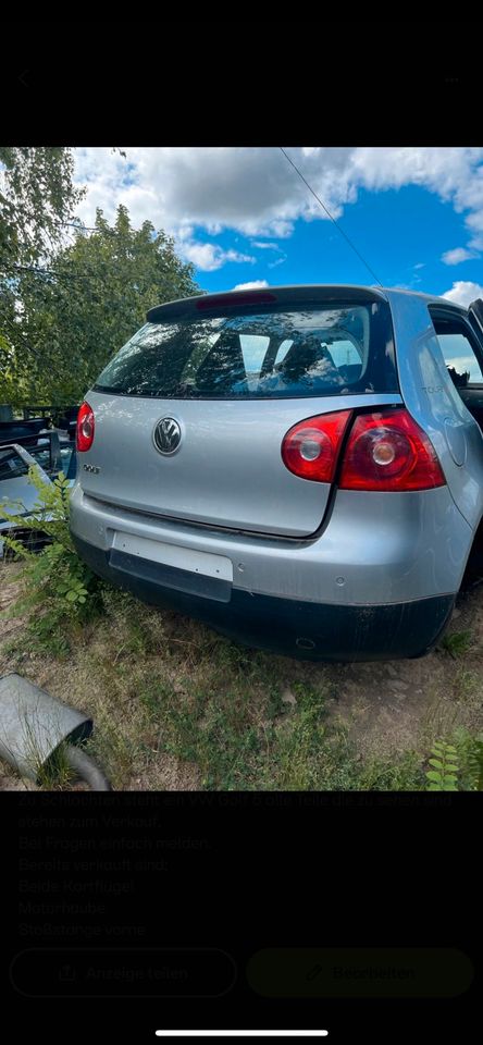 VW Golf 5 1.9TDI, Getriebe KCW 120.000km, Trendline, 2008,LA7W in Offenburg