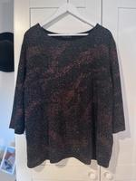 Schwarz braune Glitzerbluse von C&A in Größe 46 Hemelingen - Hastedt Vorschau