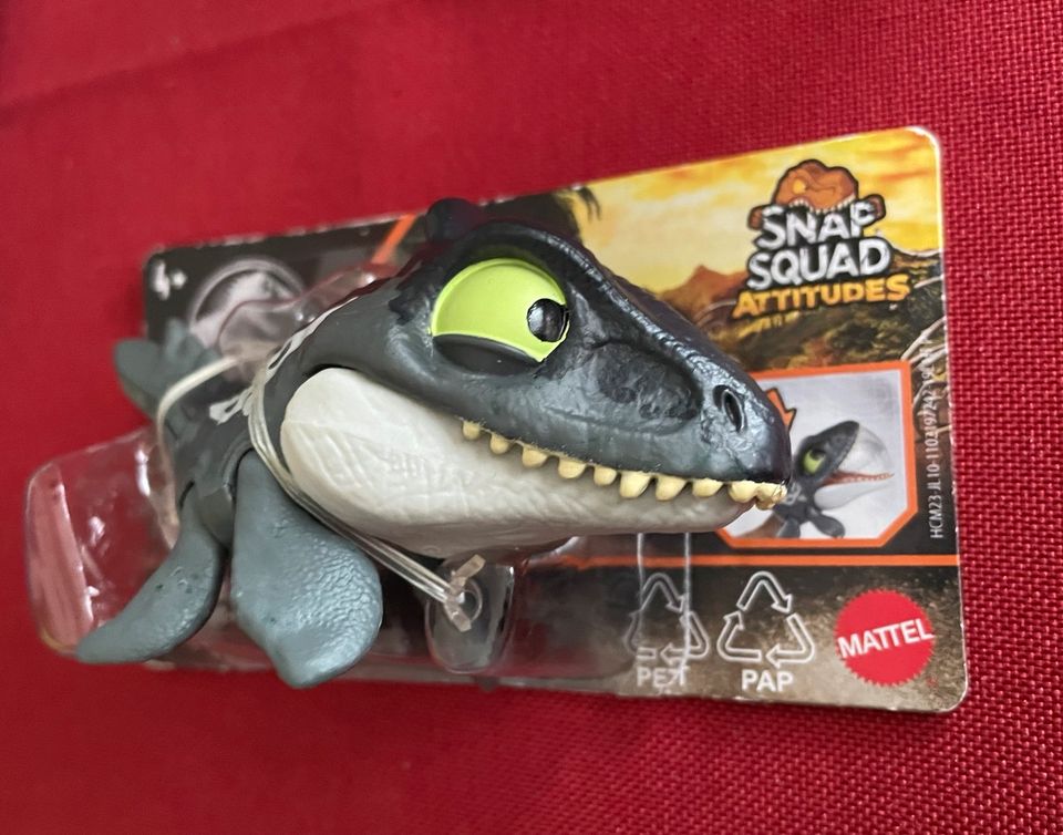 Neu von Mattel: Jurassic World: Snap Squad Attitudes in Hamburg