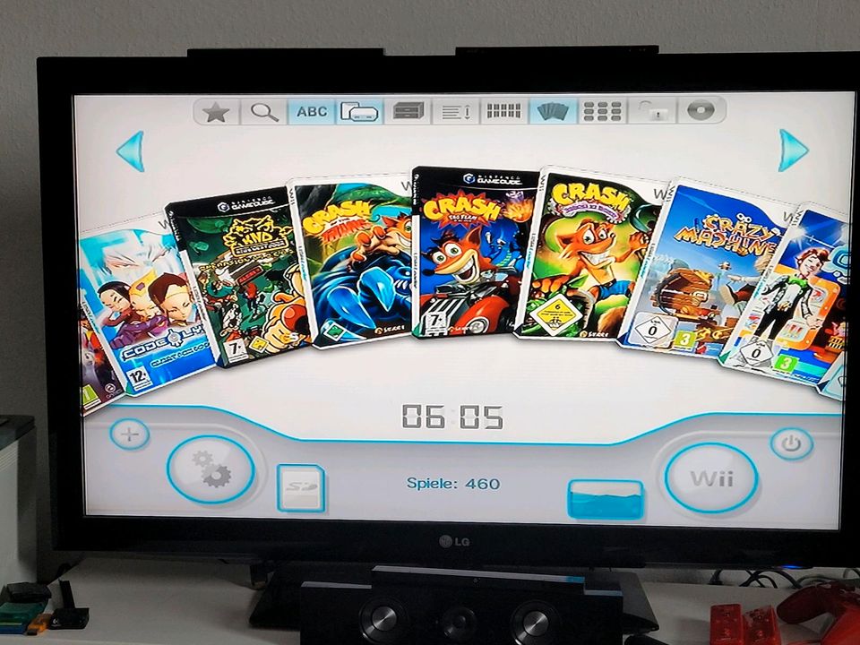 Nintendo Wii Konsole spielt GC,Snes,Sega,Gameboy komplett in Berlin
