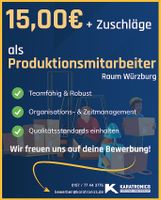 Produktionsmitarbeiter (m/w/d) im Raum Würzburg Bayern - Miltenberg Vorschau