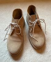 find. Wildleder Halbschuhe, Gr. 40, beige, made in Portugal, neu Hessen - Aarbergen Vorschau