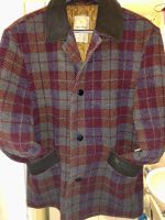 Camel Classic Herren Schurwolle Jacke rot/blau kariert Gr.52 Frankfurt am Main - Gallusviertel Vorschau