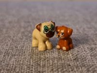 Lego Minifigur 2 Hunde Mops und Welpe Nordrhein-Westfalen - Mülheim (Ruhr) Vorschau