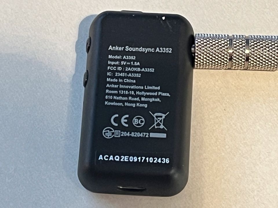 Anker Soundsync Bluetooth Empfänger Receiver Bluetooth 5.0 A3352 in Berlin