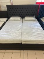 Boxspringbett Chesterfield Anthrazit 180x200cm Düsseldorf - Eller Vorschau