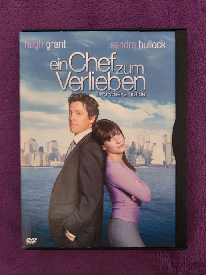 DVD Film Ein Chef zum Verlieben mit Hugh Grant und Sandra Bullock in Kämpfelbach