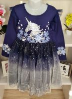 Kinder Mädchen Langarm Einhorn Party Kleid Gr. 134/140 Münster (Westfalen) - Wolbeck Vorschau