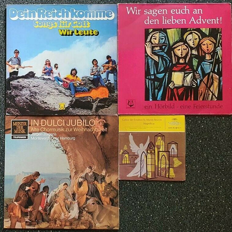 LP Vinyl Schallplatten Kirche Religion Musik Chor Gott Advent in Essen