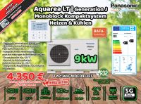 9 kW Wärmepumpe Monoblock Panasonic Aquarea LT WH-MDC09J3E5 Niedersachsen - Seesen Vorschau