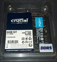 Crucial DDR5 64GB (2x32GB) 5600 SO-DIMM KIT (Laptop RAM) Hessen - Wetzlar Vorschau