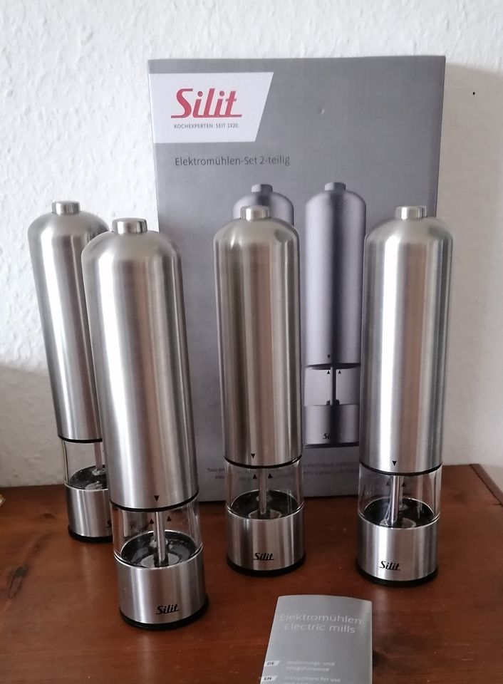 Elektromühlen-Set 2-teilig -SILIT - 2 Sets vorhanden -Ersatzteile in Nienberge