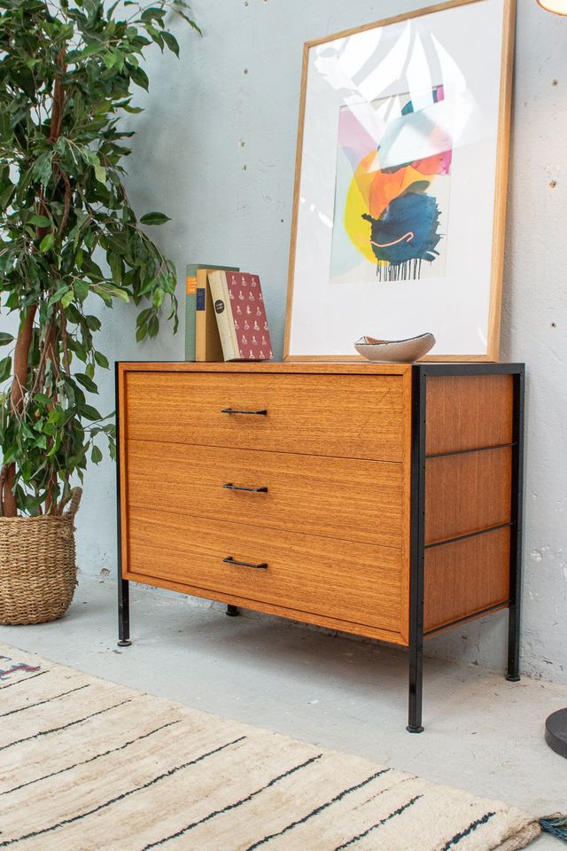 Schubladenkommode Sideboard Vintage Teak Midcentury 60er in Köln