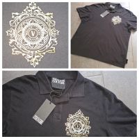 Versace Couture Polo XL Original schwarz goldenes Logo Patch Nordrhein-Westfalen - Königswinter Vorschau