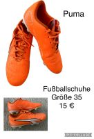 Fußballschuhe Puma, Größe 35 Hessen - Hasselroth Vorschau