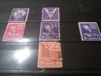 Briefmarken Vintage USA - 6 Stück - Nordrhein-Westfalen - Kamp-Lintfort Vorschau