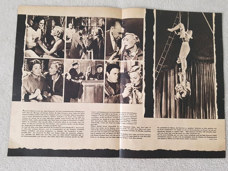 Filmplakate/Filmprogramme für Sammler abzugeben  1956 - 1967 in Burg (Spreewald)