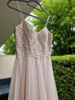 Abendkleid altrosa Größe 34 ungetragen München - Ramersdorf-Perlach Vorschau