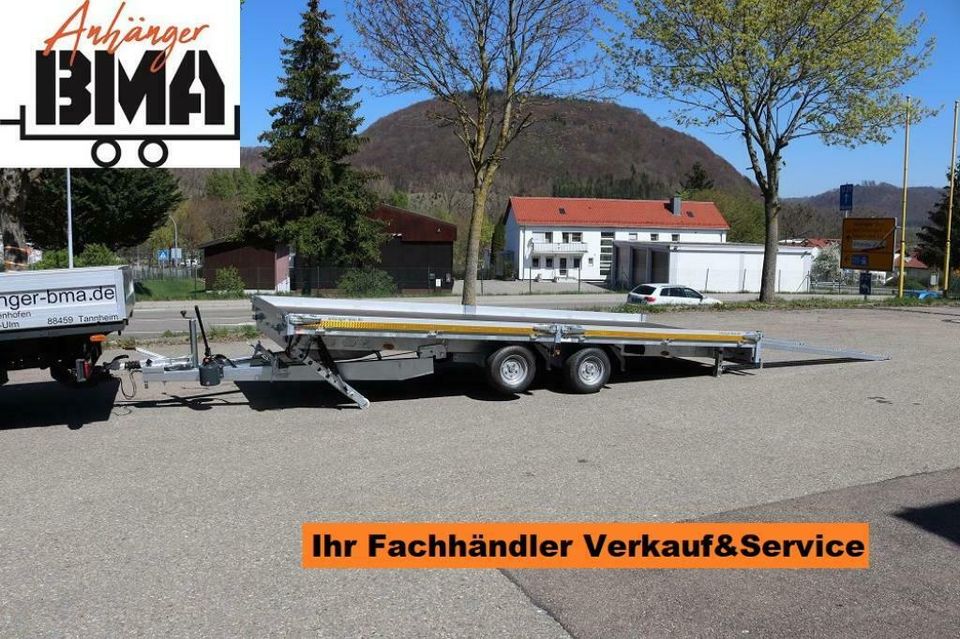 EDUARD Autotransport Anhänger kippbar Multitransporter 5022 3to in Tannheim