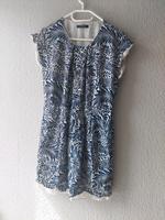 Schönes Mango Sommerkleid blau weiß L Basics Blumen Muster Bayern - Kemmern Vorschau