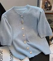 Asos Strickjacke Pastellblau Gr. S 36 Niedersachsen - Seelze Vorschau