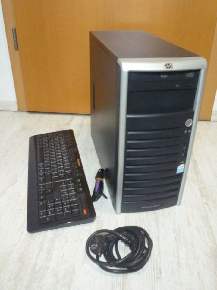 HP Proliant PC Rechner Computer 1,8 GHZ DVD Pentium + Tastatur in Oberhausen