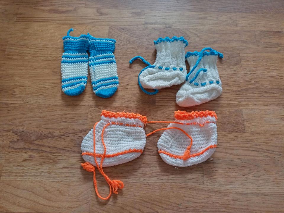 Shoesme Naturino Lederschuhe Hausschuhe Socken Newborn 22 23 24 in Flörsheim am Main