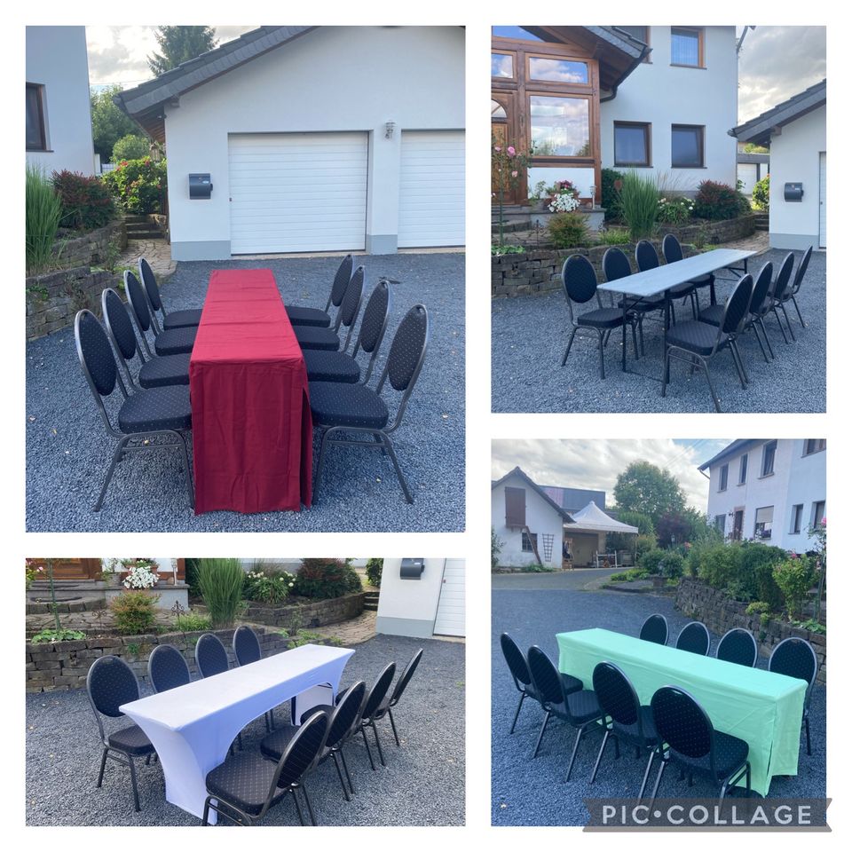 Geschirrverleih-Mieten-Vermietung/Party-Eventservice in Buchholz (Westerwald)