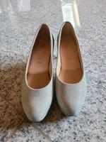 Gabor Pumps Silber 38,5 Bayern - Windsbach Vorschau