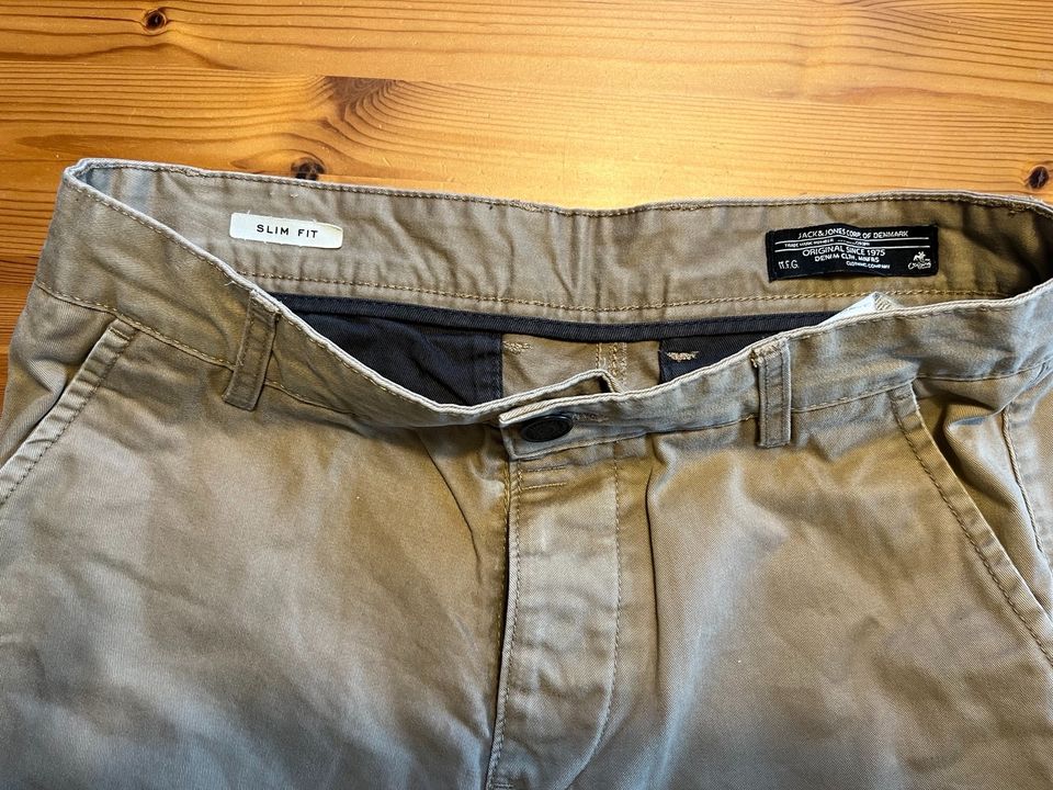 Jack & Jones Jeans Hose beige in Heiligenhaus