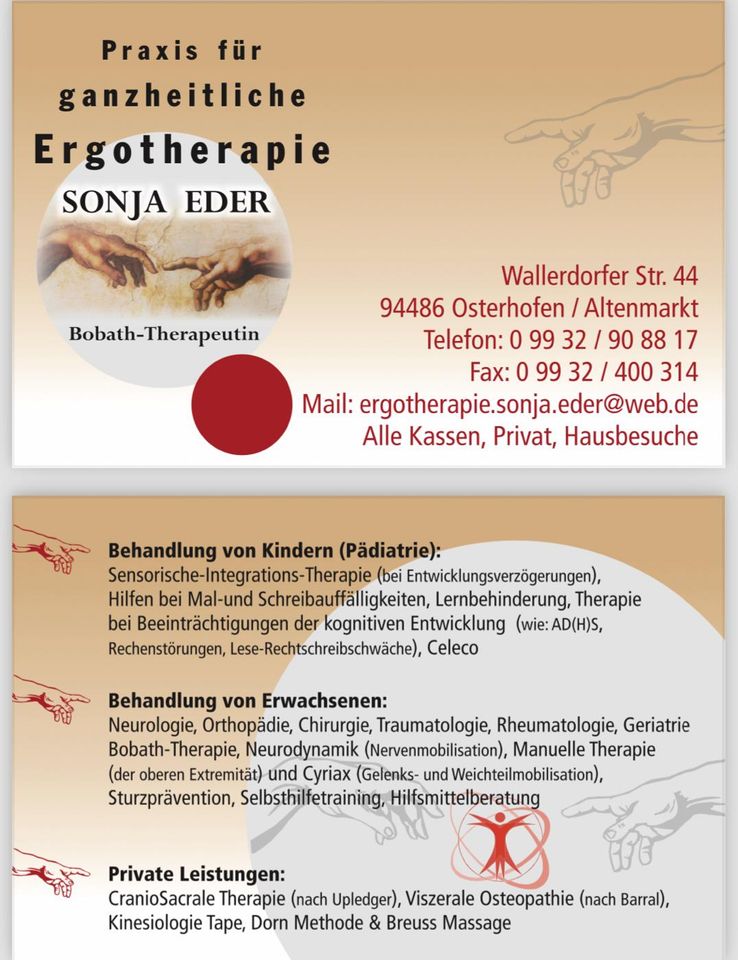 Ergotherapeut/in (m/w/d) mit Herz gesucht in Osterhofen