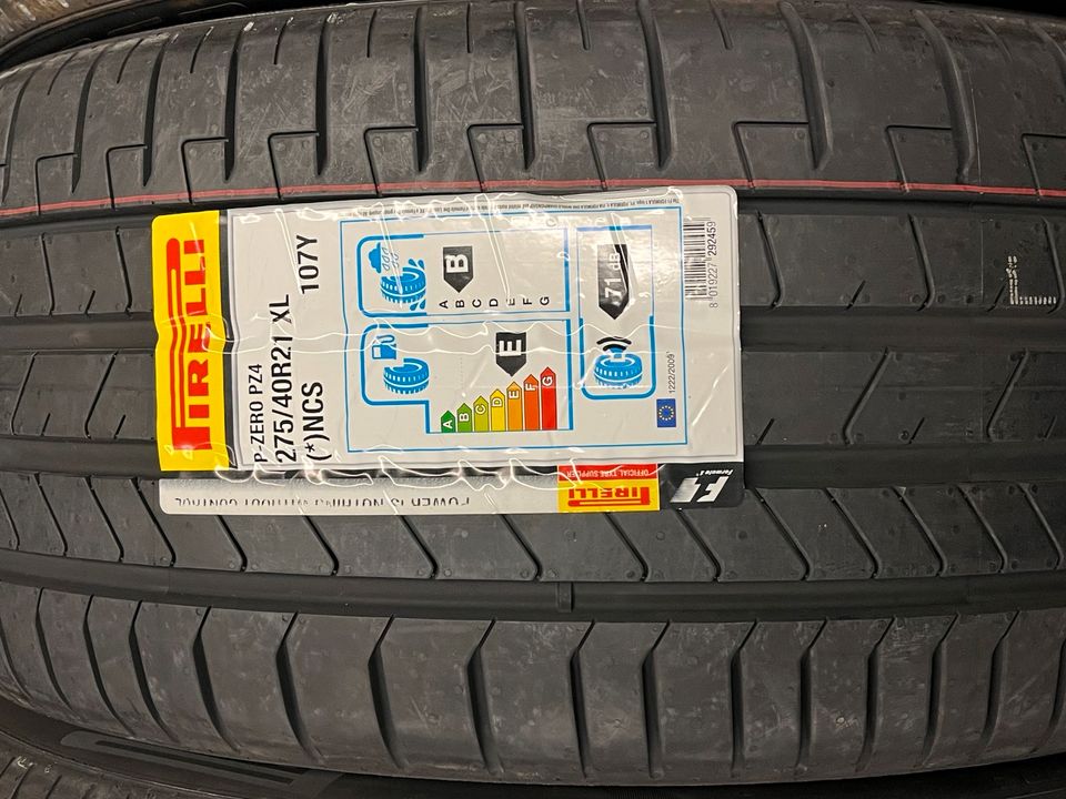 2x NEU 275/40 R21 XL Pirelli P-Zero * PNCS Sommerreifen BMW in Pattensen