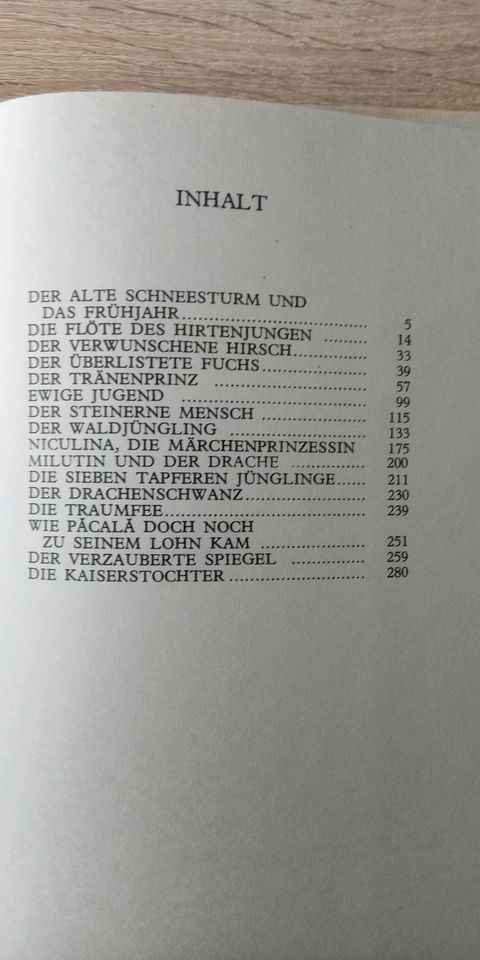 Märchenbuch Rumänien 1980 Kinderbuch in Dessau-Roßlau