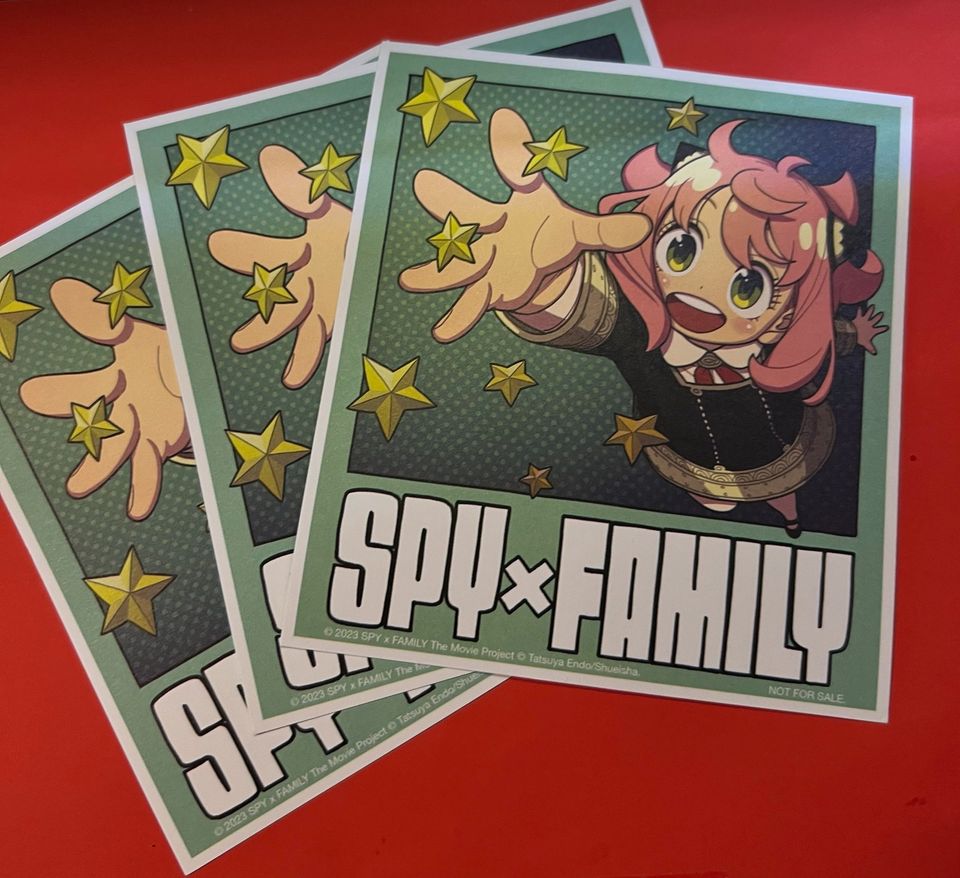 Spy x Family Fan-Karten (noch 6 vorhanden) in Berlin
