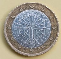 1 euro Münze 2002 Frankreich RF Berlin - Hohenschönhausen Vorschau