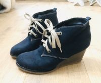 Ankleboot Graceland Keilabsatz Stiefelette blau braun Rheinland-Pfalz - Mainz Vorschau