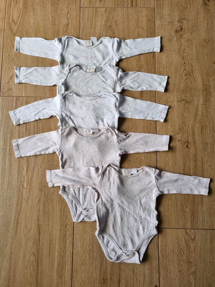 Set 4x Zara Langarmbody Body langarm Größe 74 Mädchen in Kissing