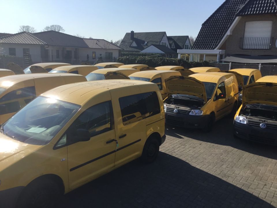 ❌Nur 79.000 km: VW Caddy Diesel 2 Schiebetüren Postcaddy 19% MwSt ausweisbar in Garrel