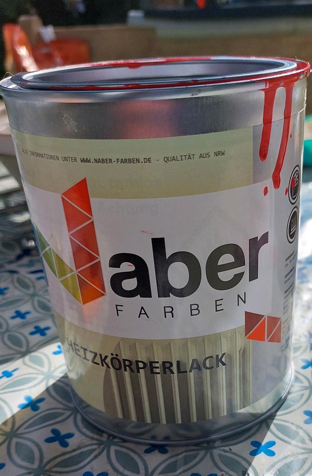 Naber Heizkörperlack Rot Himbeerrot 1 Liter Heizkörper Lack in Bayern -  Bamberg | Heimwerken. Heimwerkerbedarf gebraucht kaufen | eBay  Kleinanzeigen ist jetzt Kleinanzeigen