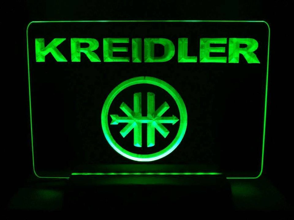 Kreidler LED Beleuchtung Schild Moped Mofa Roller Motorrad in Emlichheim