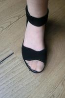 Sandalen/ Pumps mit Keilabsatz schwarz Think! Gr 38 Baden-Württemberg - Karlsruhe Vorschau