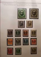 Luitpold Briefmarken Freimarken Volksstaat Bayern 1919- 1920 Bayern - Hof (Saale) Vorschau