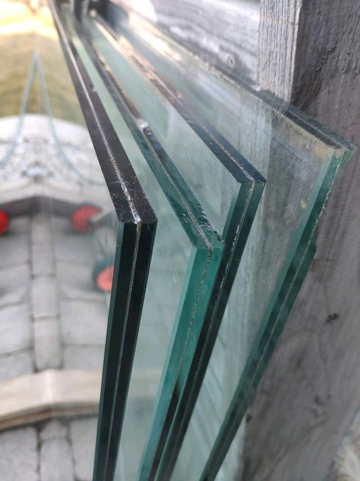 4x VSG Glasplatten von Terrassenüberdach, Sich,76mm -220cmx79,5cm in Bad Aibling